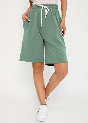 Трикотажные шорты бермуды9 фото