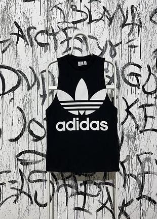 Майка adidas, оригінал, нові колекції, унісекс, велике лого, спортивна, котонова, хлопок, для залу, зручна, повсякденна, найк, гарна