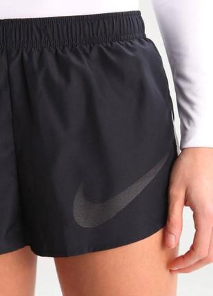 Короткие спортивные беговые шорты nike dri-fit city core