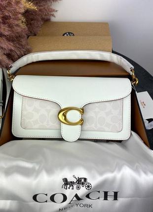 Сумка tabby white logo