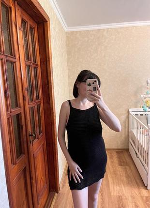 Туніка на пляж, сукня на пляж, вʼязане плаття, парео