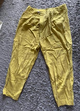 Укороченные брюки zara xl