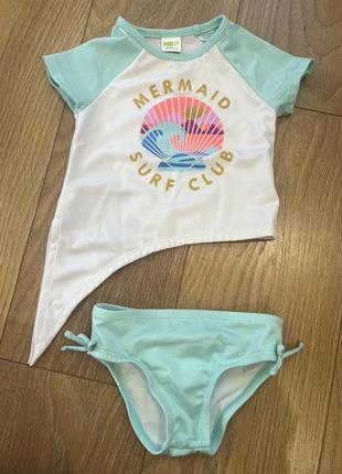 Купальний костюм  плавки сонцезахисні футболка crazy8