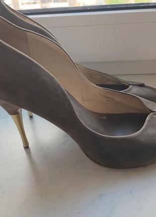 Классные туфли от zara каблуки 10 см