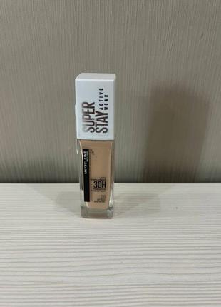 Стойкий тональный крем для лица maybelline new york