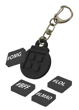 Брелок pixie crew хештег чорний (pxx-05-24)