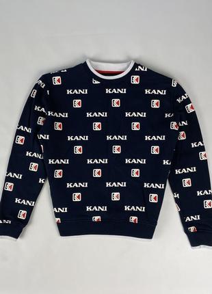 Монограммный свитшот karl kani ap18-166 оригинал размер s