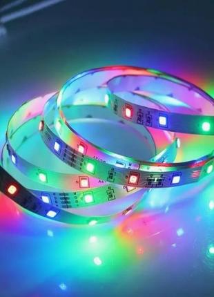 Декоративна стрічка з світлодіодами rgb