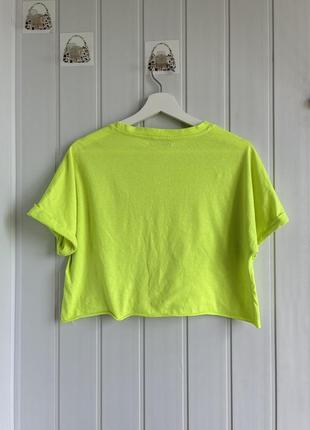 Pull&bear яскравий кроп топ 2