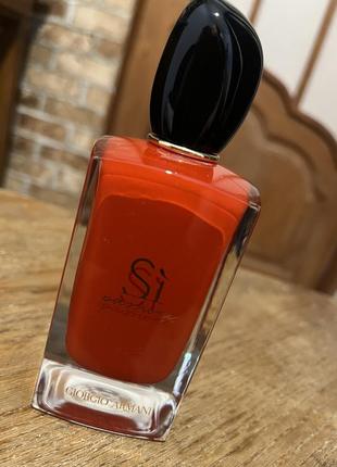 Парфумована вода si passione giorgio armani
