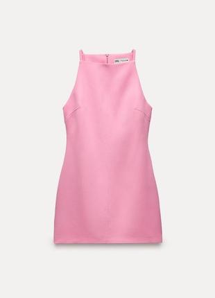 Коротка базова сукня zara