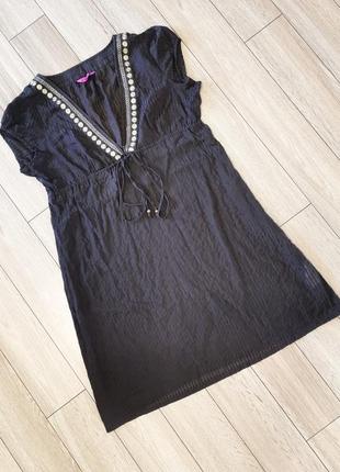 Пляжная туника коттон + шелк monsoon