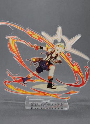 Акрилова фігурка (стенд) геншин імпакт - беннет