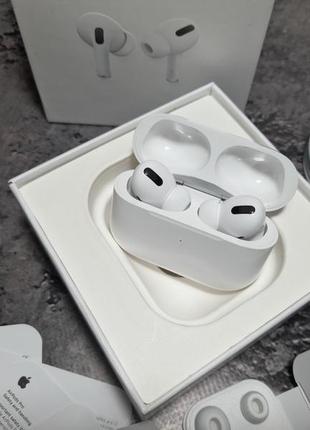 Бездротові навушники airpods pro anc з шумопоглинанням та підтримкою бездротової зарядки