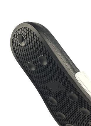 Шльопанці jordan Jayson slides black white5 фото