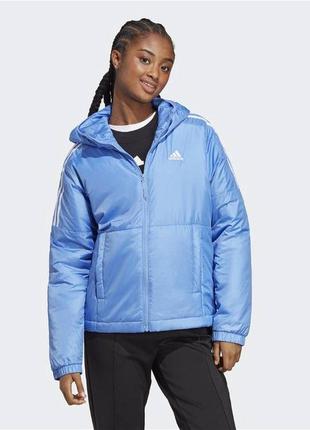 Утеплена куртка з капюшоном china adidas
