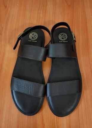 Kurt geiger чоловічі шкіряні сандалії босоніжки