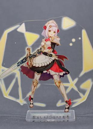 Акрилова фігурка (стенд) геншин імпакт - ноель 2