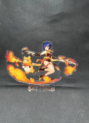 Акрилова фігурка (стенд) геншин імпакт - сян лін