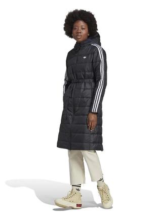 Женская длинная куртка премиум класса adidas originals