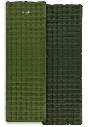 Коврик надувной четырехсезонный wechsel glacio l 186 x 64 x 8 cm tl olive (233123)