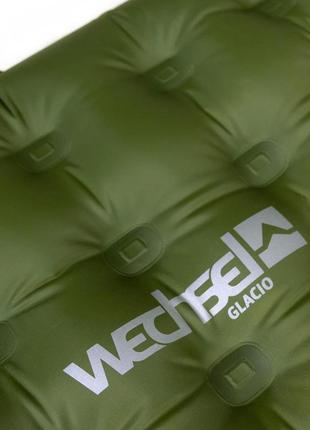 Коврик надувной четырехсезонный wechsel glacio l 186 x 64 x 8 cm tl olive (233123)
