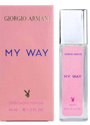 Парфюмированная вода pheromone formula my way женский 40 мл