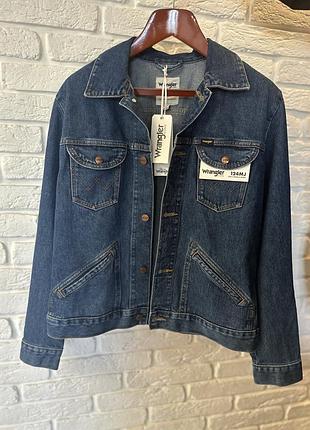 Джинсовая куртка мужская wrangler 124mj оригинал