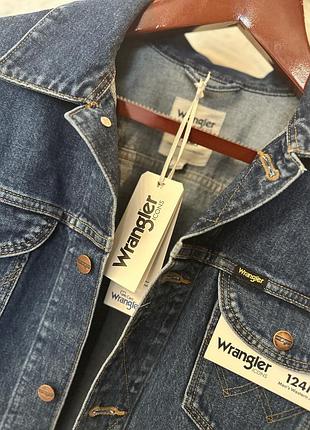 Джинсовая куртка мужская wrangler 124mj оригинал