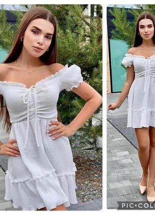 Шикарна муслінова сукня для дівчинки