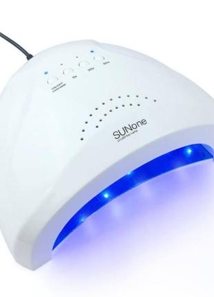 Світлодіодна ультрафіолетова лампа для манікюру sun one 48w2 фото