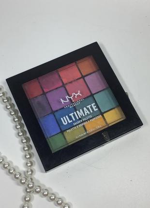 Палетка тіней для повік nyx professional makeup ultimate shadow palette н4539