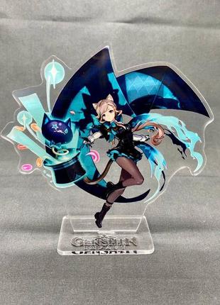 Акрилова фігурка (стенд) геншин імпакт - лінетт