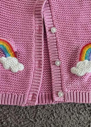 Кофточка с радугой f&amp;f кардиган 6