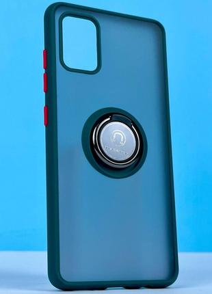 Чехол matte magnet для xiaomi redmi 12 (forest green)