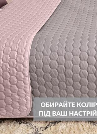 Покрывало на кровать silhouette 220x240 ideia двустороннее