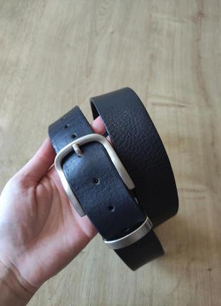 Стильный мужской кожаный ремень vera pelle , made in italy ,р.105