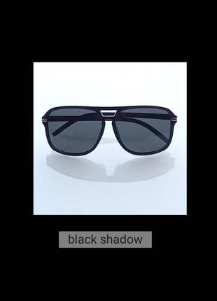Unisex uv400 о_очки с поляризацией матовый чёрный unisex "black shadow" имиджиевые, солнцезащитные, универсал глубокий matbkack
🔎 #о_очки #о_окуляри