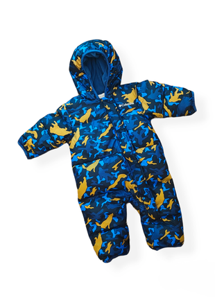 Дитячий пуховий зимовий комбінезон columbia snuggly bunny bunting 3-6 місяців (62-68 см)