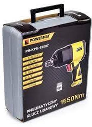 Гайковерт пневматичний powermat 1/2 "1550nm kpu-1550tb
