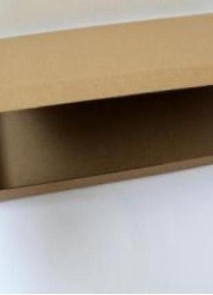 Коробка картонная 370 х 260 х 25 мм, самосборная