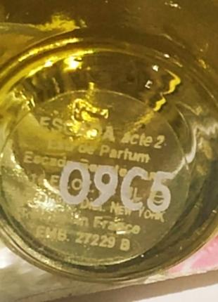 Escada acte 2 escada вінтажна мініатюра edp, 4 ml2 фото