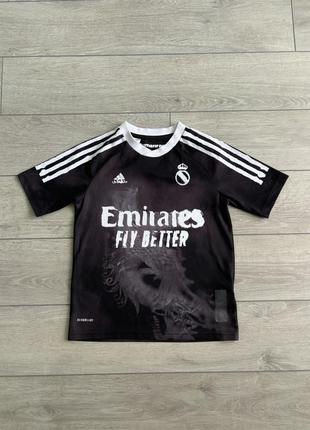 Real madrid human race football shirt soccer adidas 9-10 років 140 cm
