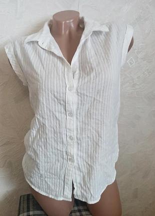 Блуза розмір s невелика m , котон