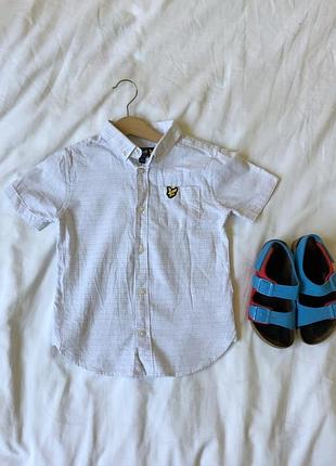 Рубашка lyle scott 5-6роков
