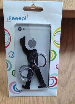 Універсальний тримач кільце для смартфона keeep у вигляді людини