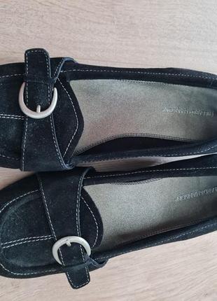 Туфли женские замшевые, размер 41.5