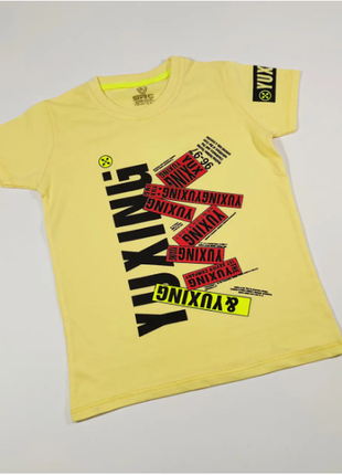 Футболка детская на мальчика (турция) 8-12 лет.