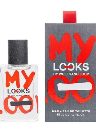 Туалетная вода мужская элитная my looks by wolfgang joop 50 мл парфюм для мужчин