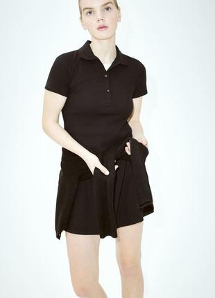Платье в рубчик с воротником h&m 1216633001